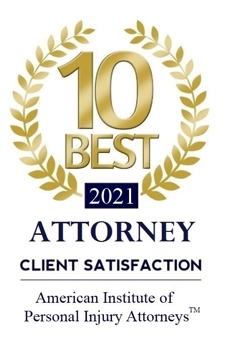10 Best 2021 Attorney Client Satisfaction American Institute of Personal Injury Attorneys